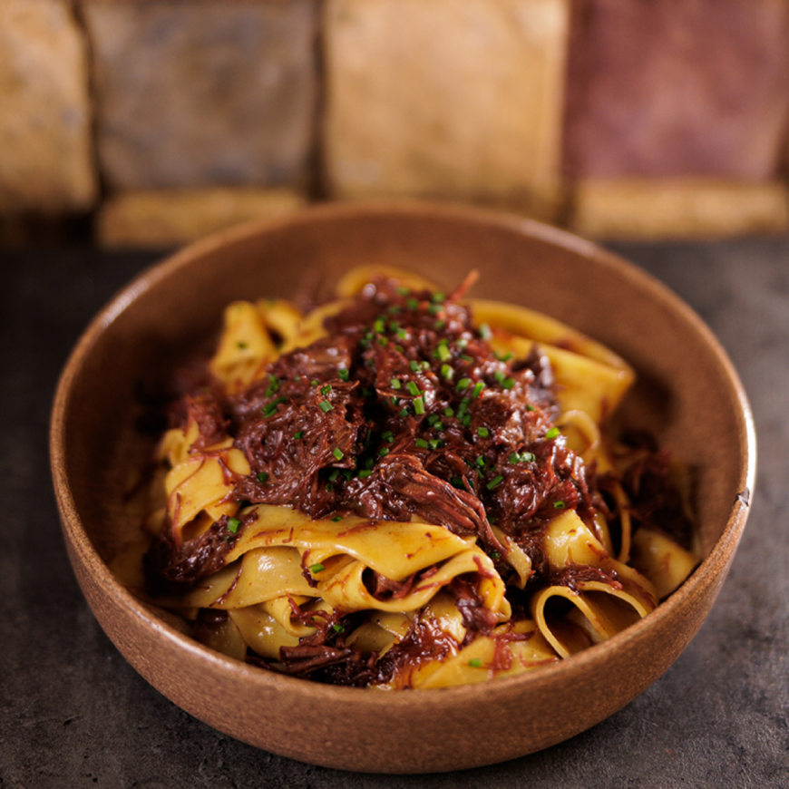 Pappardelle with Beef Cheecks
