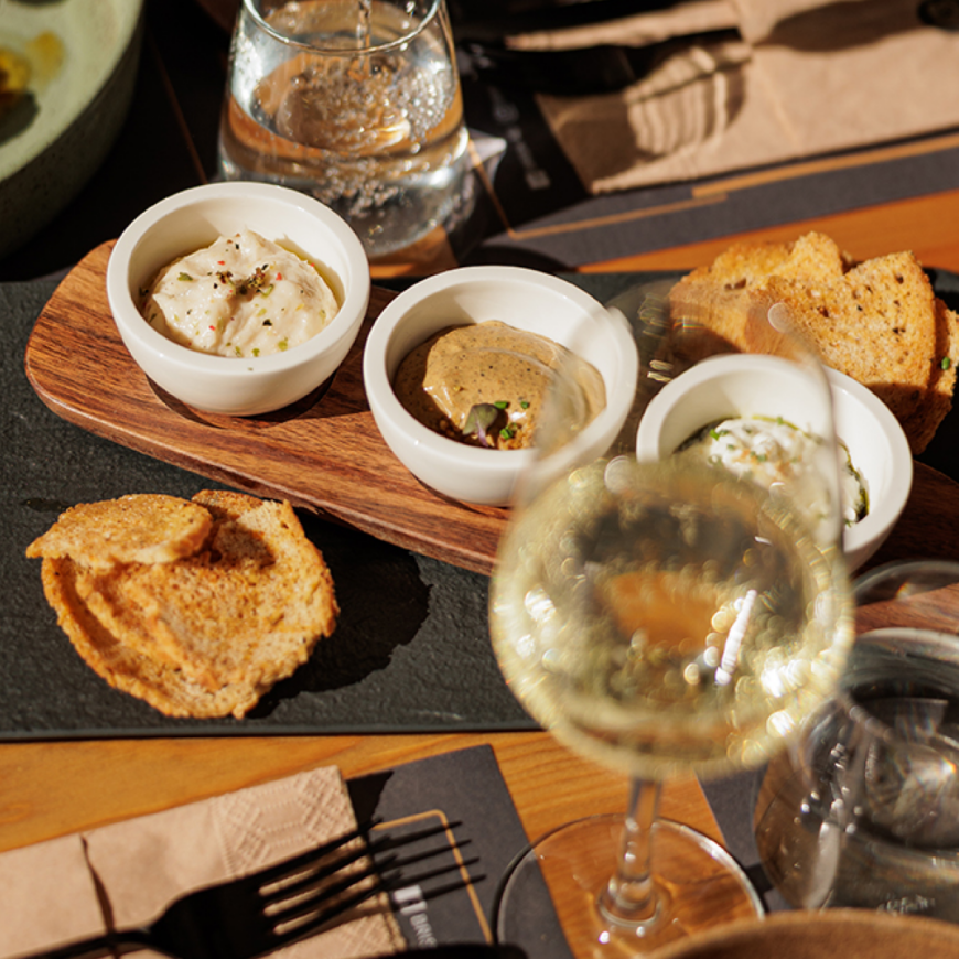 Variety of Spread Appetizers