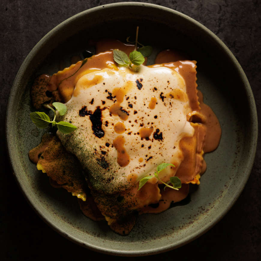 "Mousaka" Ravioli